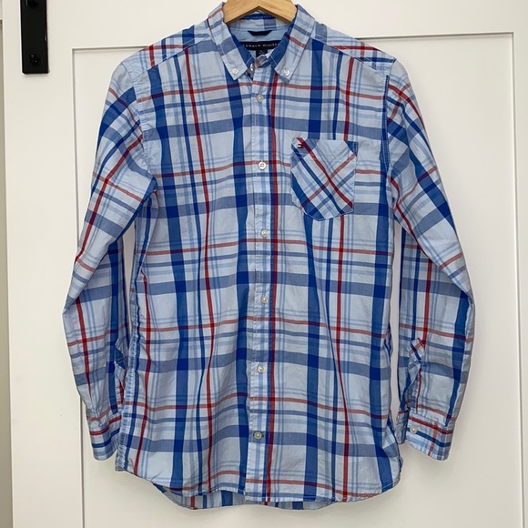 Tommy Hilfiger Other - Tommy Hilfiger 🇺🇸 Boys  XL 20 Button-Down Shirt
